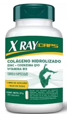 [7804651937493] X-RAY COLAGENO X 30 CAPSULAS (COLAGENO-ZINC-Q10-VIT B12)