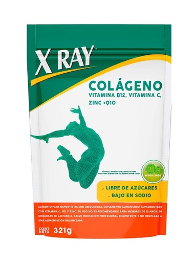 [7804651932474] X-RAY DOYPACK COLAGENO POLVO LIMON X 321 GRS