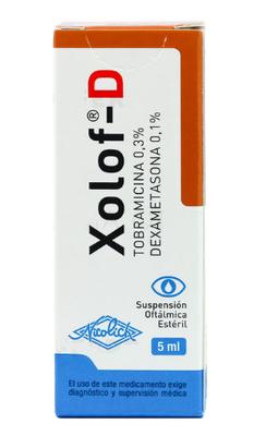 [900697] XOLOF D SOL. OFTALMICA X 5 ML (TOBRAMICINA/DEXAMETASONA)