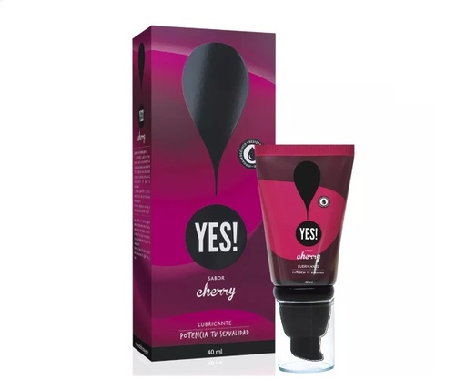 [7800004004546] YES! GEL LUBRICANTE INTIMO CHERRY X 40 ML