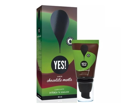 [7800004003785] YES! GEL LUBRICANTE INTIMO CHOCOLATE MENTA X 40 ML