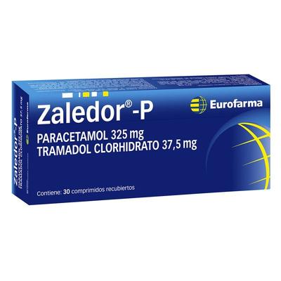 [1522762832277] ZALEDOR-P X 30 COMP (TRAMADOL/PARACETAMOL)