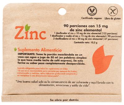 [9614143677106] ZINC 15 MG X 90 PORCIONES (DULZURA NATURAL)