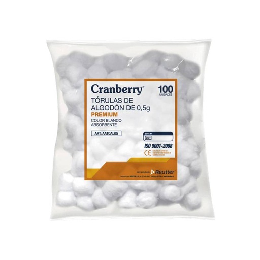 ALGODÓN TORULAS  0,5 GR X 100 UNIDADES