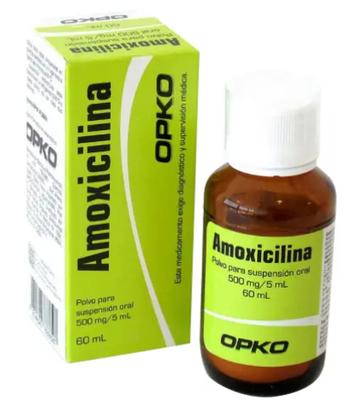 CENABAST AMOXICILINA JARABE 500 MG/5ML OPKO X 60 ML (PTM) (GENER)