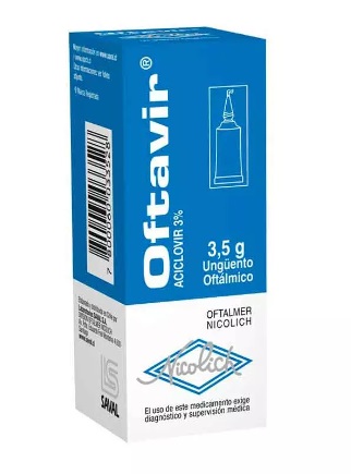 CENABAST ACICLOVIR  3 % UNG. OFTALMICO X 3,5 GR (OFTAVIR)(PTM)
