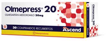 OLMEPRESS 20 MG X 30 COMP (OLMERSARTAN)
