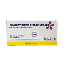 [7804918500736] LEVOCETIRIZINA 5 MG PRATER X 30 COMP (GENER)