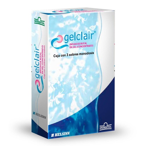 GELCLAIR X 3 SACHETS