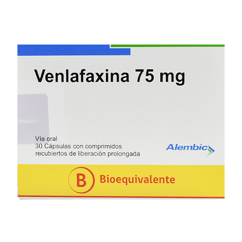 CENABAST VENLAFAXINA 75 MG X 30 COMP LIB PROL ALEMBIC