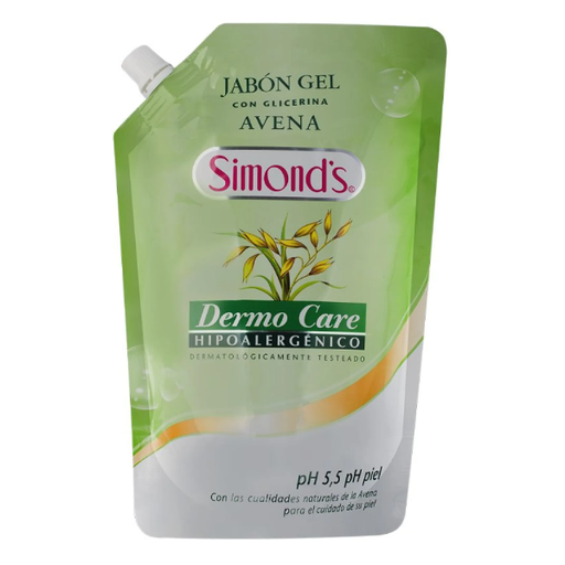 SIMONDS JABON DERMO AVENA DOYPACK X 750 ML