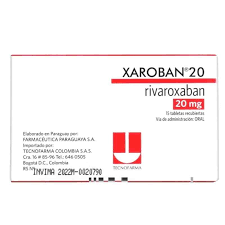 XAROBAN 20 MG X 30 COMP (RIVAROXABAN) TECNOFARMA