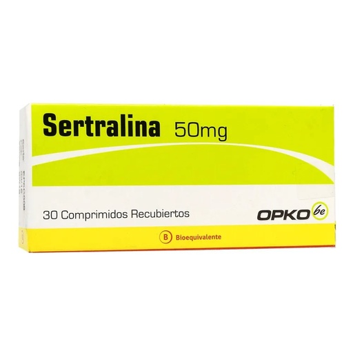 CENABAST SERTRALINA  50 MG OPKO X 30 COMP (GENER)