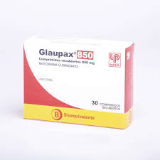 GLAUPAX  850 MG X 30 COMP (METFORMINA)