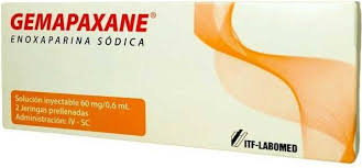 CENABAST GEMAPAXANE 60 MG/0,6 ML X 2 JER PRELLENADA (ENOXAPARINA SODICA)