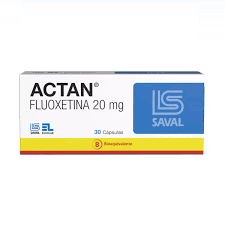ACTAN 20 MG X 30 CAPS (FLUOXETINA) SAVAL