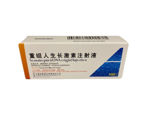 CENABAST SOMATROPINA  SOLUC. INYECTABLE 10 MG / 3 ML (30UI) (REFR: REQUIERE CADENA DE FRIO)