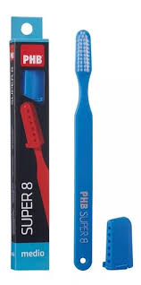 PHB CEPILLO SUPER 8 MEDIO X 1 UNIDAD