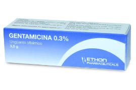 CENABAST GENTAMICINA 0,3 % UNGÜENTO OFTALMICO ETHON X 3,5 GR (OFT) (PTM)(GENER)