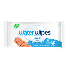WATERWIPES TOALLITAS HUMEDAS 99,9% AGUA X 60 UNID