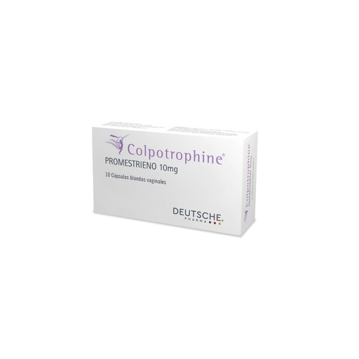 COLPOTROPHINE 10 MG X 20 CAPSULAS BLANDAS VAGINALES (PROMESTRIENO)