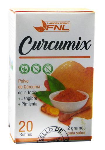 CURCUMIX (CURCUMA+JENGIBRE+PIMIENTA) X 20 SOBRES FNL (NAT)