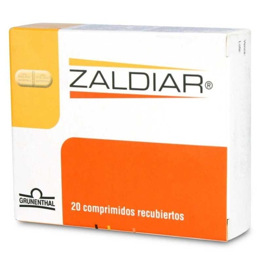 ZALDIAR X 20 COMP (TRAMADOL/PARACETAMOL) GRUNENTHAL