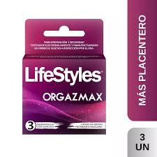 LIFESTYLES PRESERVATIVOS ORGAMAX X 3 UNID