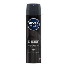 NIVEA DESOD SPRAY MEN DEEP BLACK CARBON 150 ML