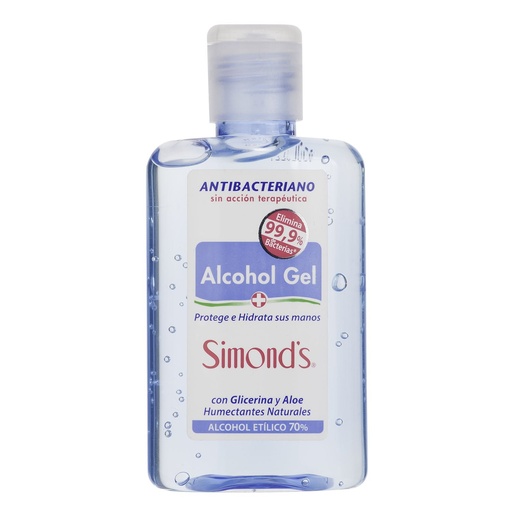ALCOHOL GEL 70% X 75 ML SIMONDS