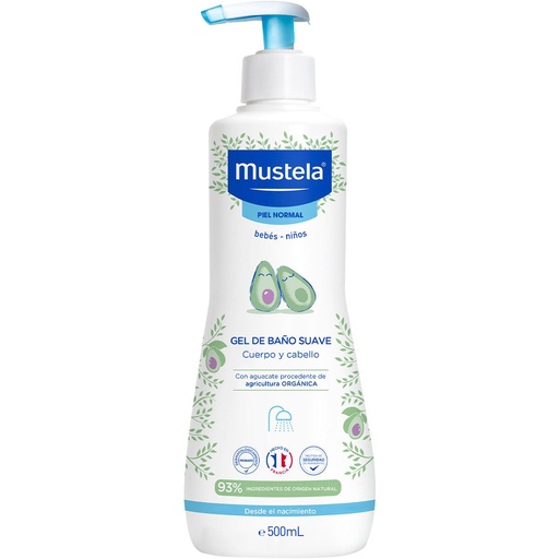 MUSTELA GEL DE BAÑO PARA NIÑOS PIEL NORMAL 500 ML