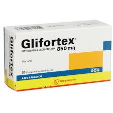 GLIFORTEX 850 MG X 30 COMP (METFORMINA)