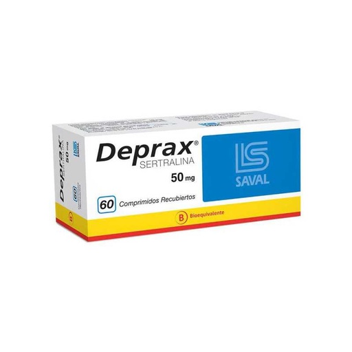 DEPRAX 50 MG X 60 COMP (SERTRALINA)
