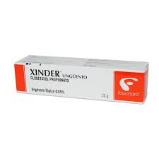 XINDER UNGUENTO 0,05 % X 25 GR (CLOBETASOL)***