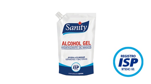 ALCOHOL GEL X 500 ML SANITY