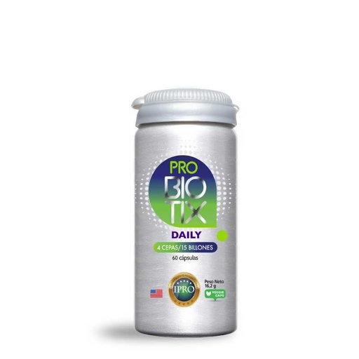 NEWSCIENCE PROBIOTIX DAILY 4 CEPAS/15 BILLONES X 60 CAP (PROBIOTICOS)