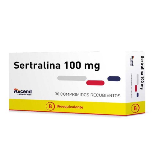 SERTRALINA 100 MG X 30 COMP (GENER)