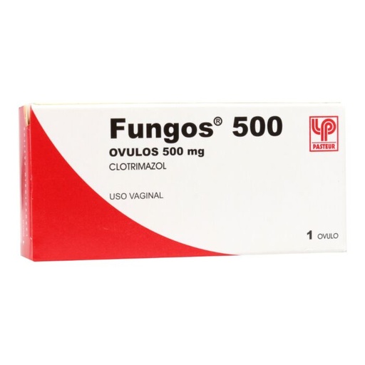 FUNGOS 500 MG (CLOTRIMAZOL) X 1 OVULO VAGINAL