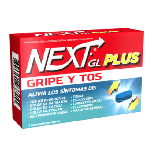 NEXT GL PLUS X 6 COMP (GRIPE Y TOS)