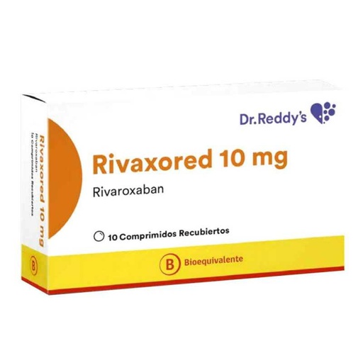 RIVAXORED 10 MG X 10 COMP (RIVAROXABAN)***