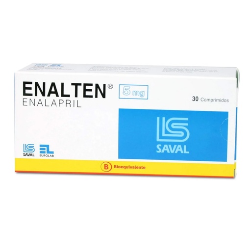 ENALTEN 5 MG X 30 COMP (ENALAPRIL)