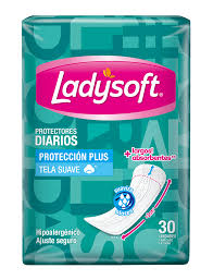 LADYSOFT PROTECTOR DIARIO TELA SUAVE LARGOS X 30 UNID