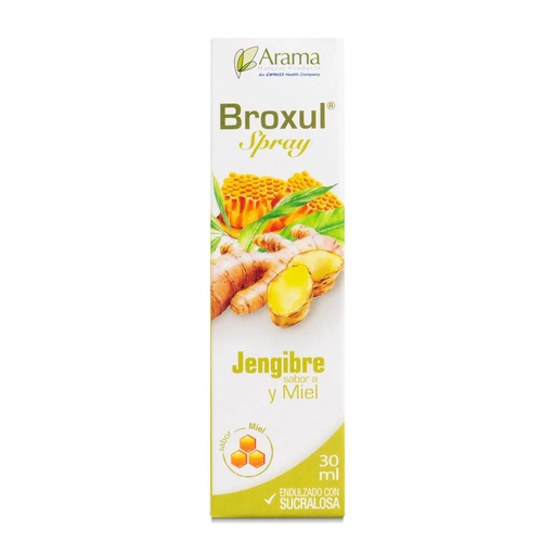 BROXUL PROPOLEO SPRAY JENGIBRE MIEL X 30 ML ARAMA