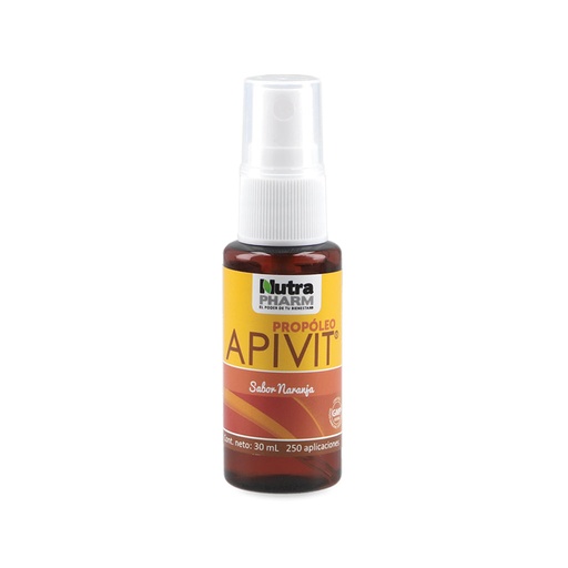 [7809576411332] APIVIT NIÑO SPRAY X 30 ML NUTRAPHARM (PROPOLEO)