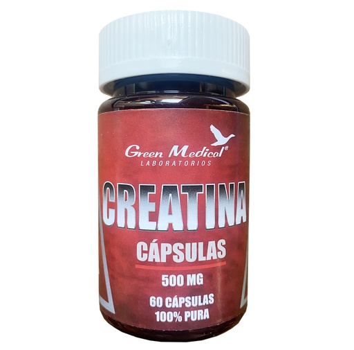 CREATINA 500 MG X 60 CAPSULAS GREEND MEDICAL (NAT)