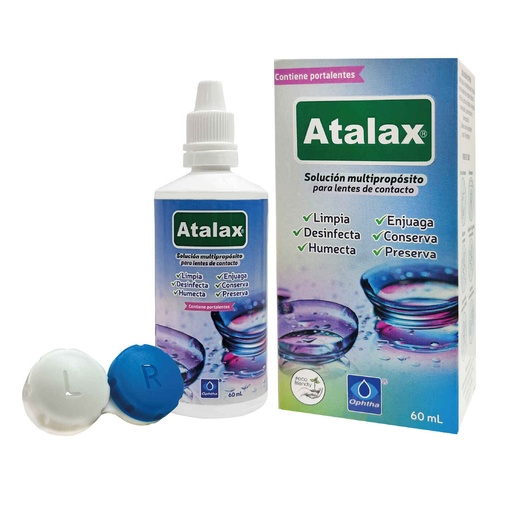 OPHTHA ATALAX SOL LENTES DE CONTACTO X 60 ML BONIFICACION