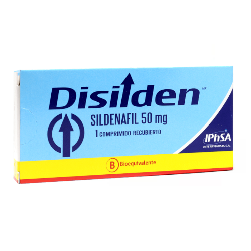 DISILDEN 50 MG X  3 COMP (SILDENAFIL)