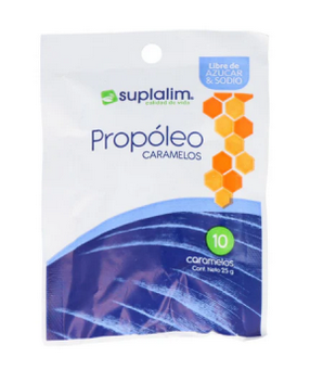 PROPOLEO CARAMELOS EUCALIPTUS SUPLALIM X 10 UNID
