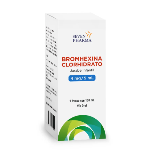 BROMHEXINA CLORHIDRATO INFANTIL 4 MG/5ML X 100 ML (BROMHEXINA)