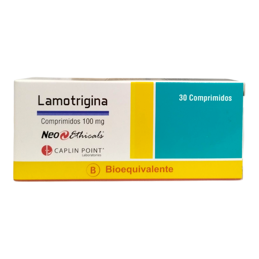 LAMOTRIGINA 100 MG NEOETHICALS X 30 COMP (BIOQUIVALENTE)